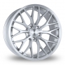 18 Inch 1FORM Edition 1 Brushed Silver Alloy Wheels