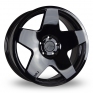 18 Inch 1FORM Edition 2 Gloss Black Alloy Wheels