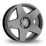 18 Inch 1FORM Edition 2 Graphite Alloy Wheels