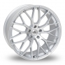 19 Inch AC Wheels Saphire Silver Alloy Wheels