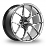 19 Inch BBS Forged FI-R Platinum Silver Alloy Wheels