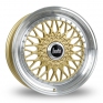 18 Inch Bola TX09 Gold Alloy Wheels