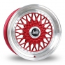 17 Inch Bola TX09 Candy Red Alloy Wheels