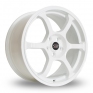 16 Inch Rota Boost White Alloy Wheels