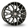 18 Inch Borbet DY Grey Polished Alloy Wheels