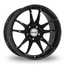 19 Inch Borbet MC Black Alloy Wheels