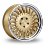 18 Inch Ispiri CSR1D Gold Alloy Wheels