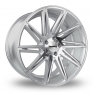 19 Inch Calibre CC-A Silver Polished Alloy Wheels