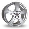 18 Inch Calibre Highway Silver Alloy Wheels