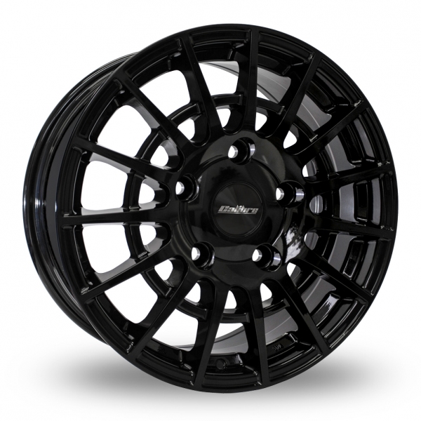 16 Inch Calibre T-Sport Gloss Black Alloy Wheels