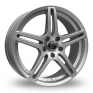 17 Inch Diewe Chinque Silver Alloy Wheels