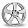 16 Inch Dezent TX Silver Alloy Wheels