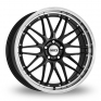 19 Inch Dotz Revvo Gun Metal Polished Lip Alloy Wheels