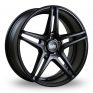 18 Inch Bola EVR Matt Black Alloy Wheels