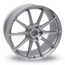 18 Inch AC Wheels FF047 Silver Alloy Wheels