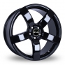 20 Inch Riva FWD Black Alloy Wheels