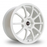 17 Inch Rota Force White Alloy Wheels