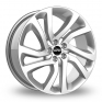 20 Inch GMP Italia Cross Silver Alloy Wheels