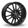 18 Inch Pro Drive GT1 Black Alloy Wheels