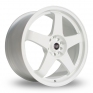 18 Inch Rota GTR White Alloy Wheels
