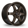 19 Inch Rota Grid Matt Bronze Alloy Wheels