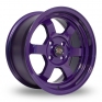 15 Inch Rota Grid V Violet Alloy Wheels