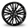 22 Inch Hawke Harrier Black Alloy Wheels