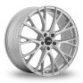 17 Inch Konig Interflow Silver Alloy Wheels