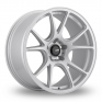 17 Inch Konig Freeform Matt Silver Alloy Wheels