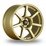 18 Inch Konig Ultraform Gold Alloy Wheels