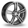 18 Inch Team Dynamics Le Mans Silver Alloy Wheels