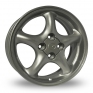 15 Inch Refurbished Mazda MX5 5 Spoke Silver Alloy Wheels