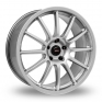 18 Inch Team Dynamics Pro Race 1 3 Silver Alloy Wheels