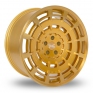 19 Inch Radi8 R8SD11 Gold Alloy Wheels