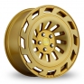 19 Inch Radi8 R8T12 Gold Alloy Wheels