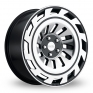 19 Inch Radi8 R8T12 Black Polished Alloy Wheels