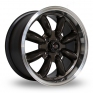 17 Inch Rota RB Gun Metal Polished Lip Alloy Wheels