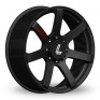 20 Inch Lenso RCC Matt Black Alloy Wheels