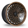 18 Inch Rota RM100 Black Bronze Alloy Wheels