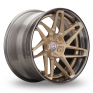 19 Inch HRE Forged RS300 (3 Piece) Custom Colour Alloy Wheels