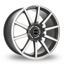 18 Inch Riva BNZ Silver Alloy Wheels