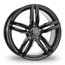 18 Inch Romac Venom Gloss Black Alloy Wheels