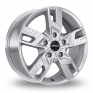 17 Inch Ronal R64 Silver Alloy Wheels