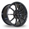18 Inch Rota SS10 Hyper Black Alloy Wheels