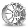 17 Inch Dare ST White Alloy Wheels