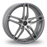 19 Inch AC Wheels Shot Grey Polished Alloy Wheels