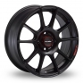 16 Inch Lenso Spec F Matt Black Alloy Wheels