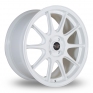 17 Inch Rota Strike White Alloy Wheels