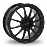 17 Inch Team Dynamics Tornado Gloss Black Alloy Wheels