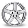 16 Inch Dezent TG Silver Alloy Wheels